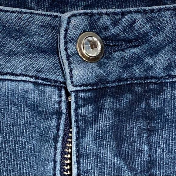 Dream Jeans by Quacker Factory, size 12, Washed Blue - Picture 3 of 5